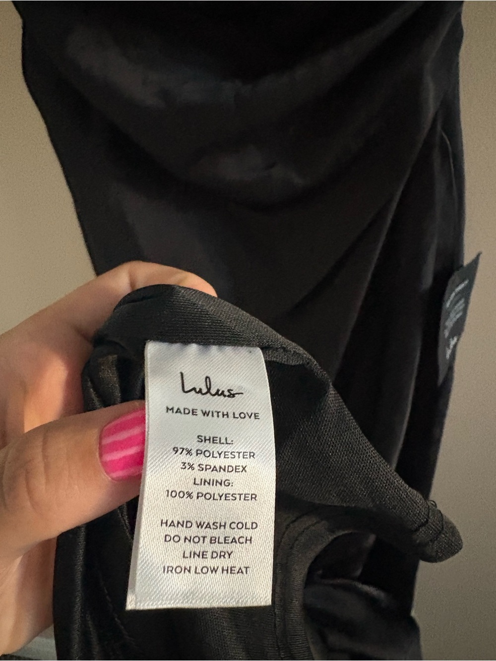 Lulus Effortlessly Sensational Black Satin Backless Maxi Dress Size Small Formal - Picture 9 of 9